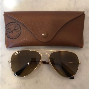 Authentic Polarized Ray Ban Aviators